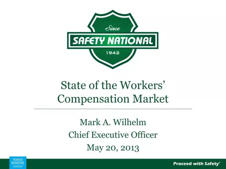 state of the workers compensation market
