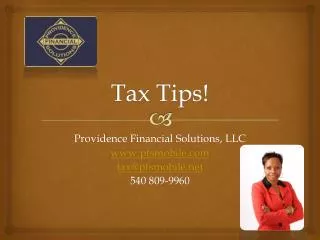 Tax Tips!