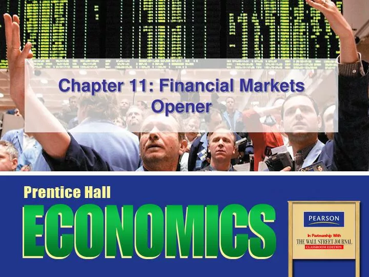 chapter 11 financial markets opener