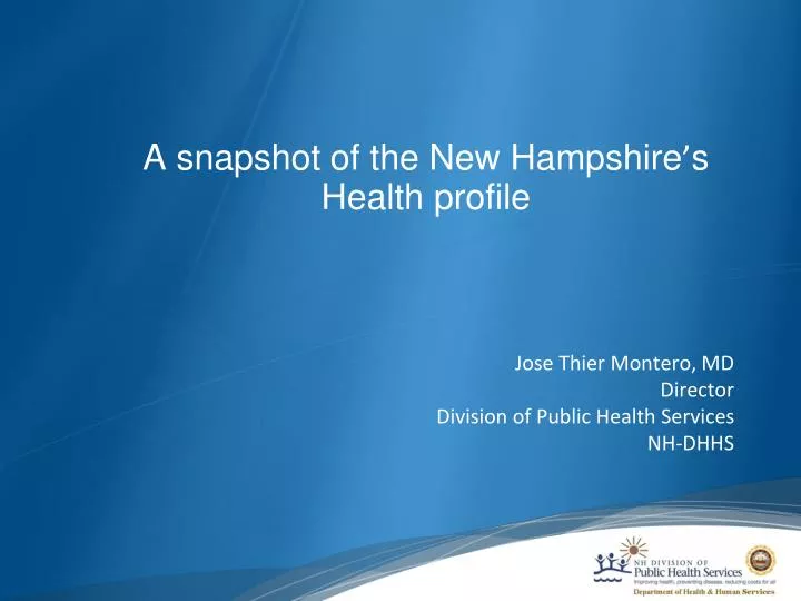 a snapshot of the new hampshire s health profile