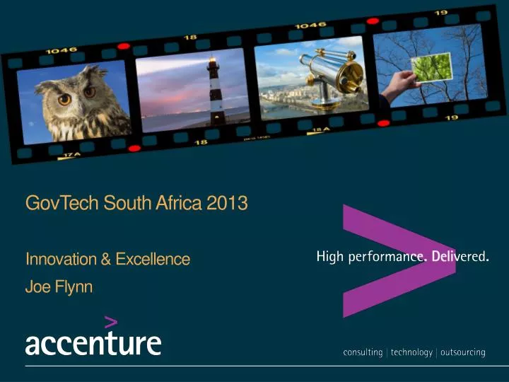 govtech south africa 2013 innovation excellence joe flynn