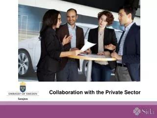 Collaboration with the Private Sector
