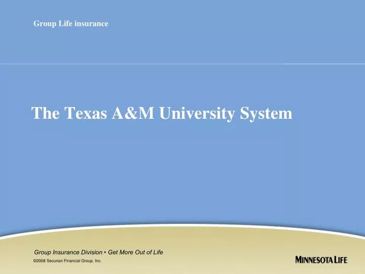 the texas a m university system