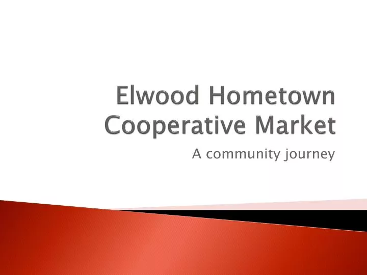 elwood hometown cooperative market