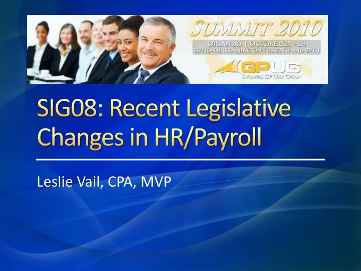 sig08 recent legislative changes in hr payroll