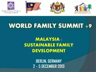 WORLD FAMILY SUMMIT + 9