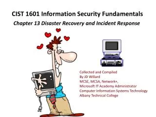 CIST 1601 Information Security Fundamentals