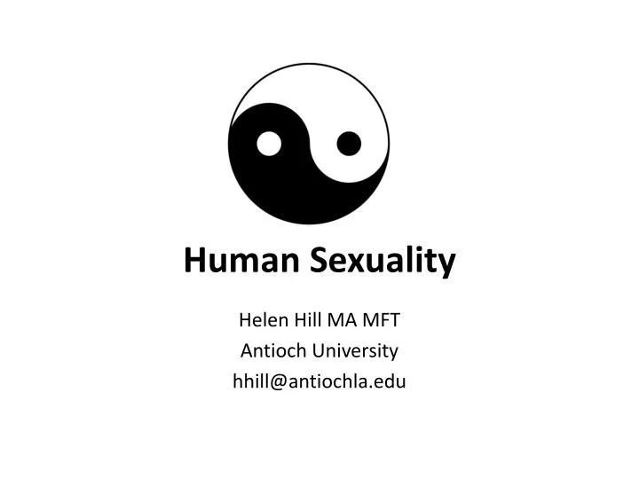 human sexuality