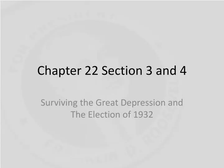 chapter 22 section 3 and 4