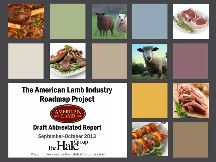 the american lamb industry roadmap project