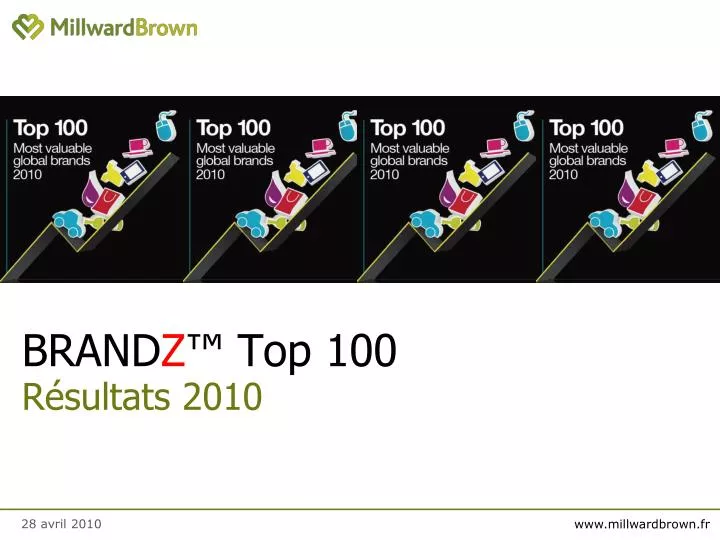 brand z top 100 r sultats 2010