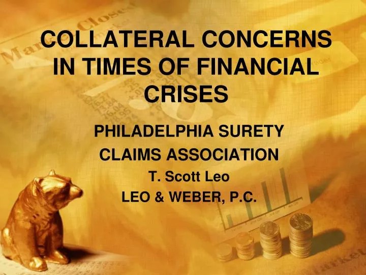 collateral concerns in times of financial crises