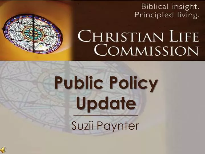 public policy update