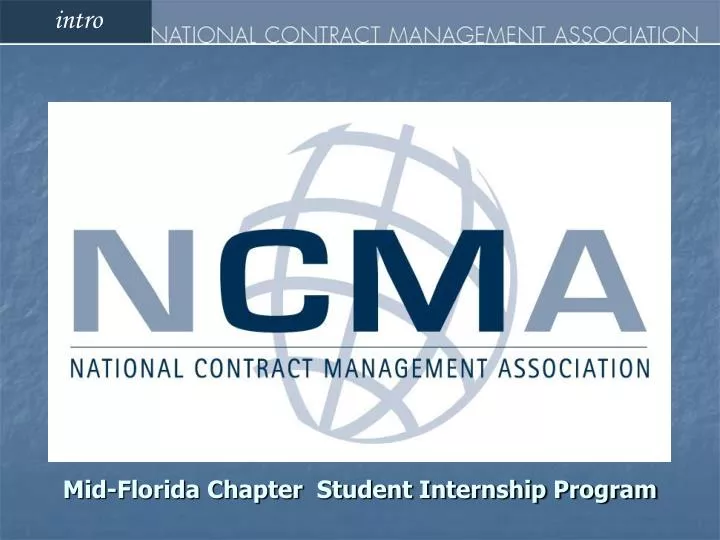 mid florida chapter student internship program