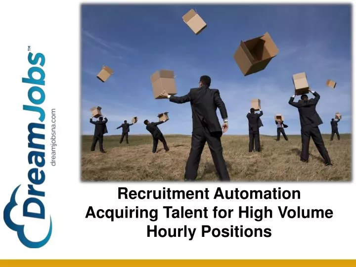 recruitment automation acquiring talent for high volume hourly positions
