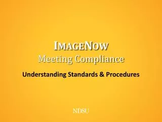 ImageNow Meeting Compliance