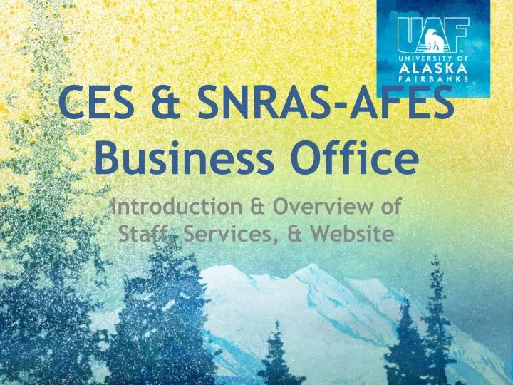 ces snras afes business office