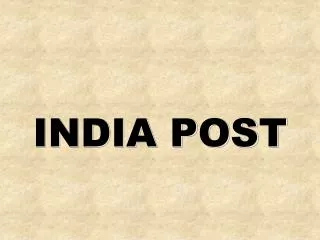 INDIA POST