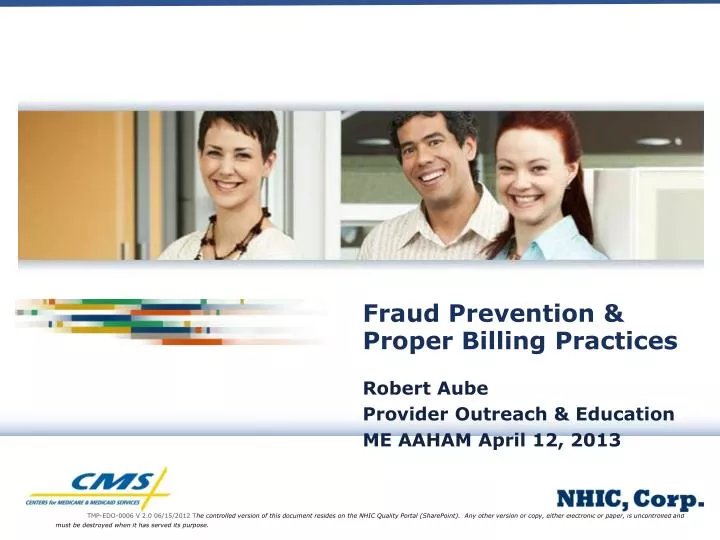 fraud prevention proper billing practices