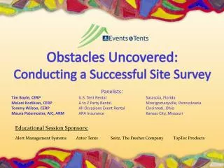 Obstacles Uncovered: Conducting a Successful Site Survey
