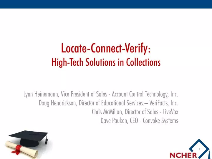 locate connect verify high tech solutions in collections