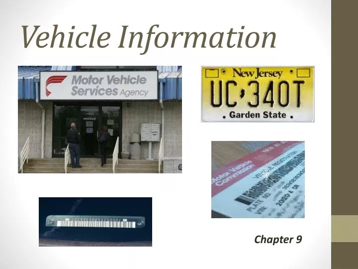 vehicle information