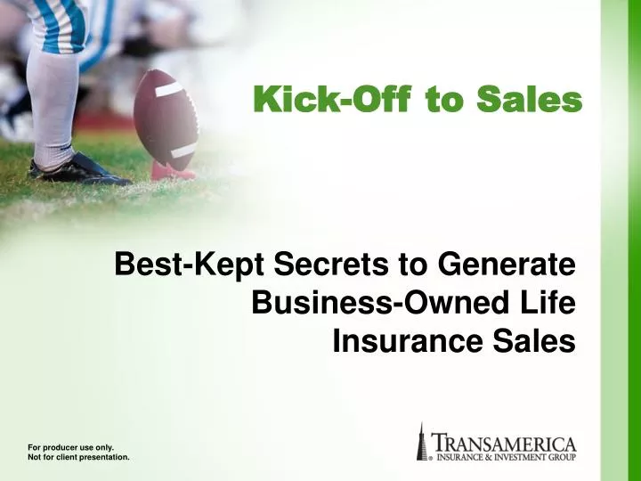 best kept secrets to generate business owned life insurance sales