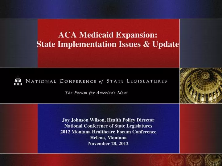 aca medicaid expansion state implementation issues update