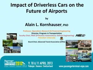 Impact of Driverless Cars on the Future of Airports by