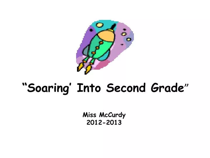 soaring into second grade