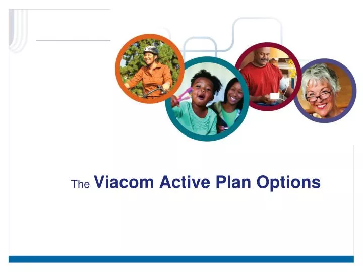 the viacom active plan options