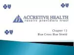 Chapter 13 Blue Cross Blue Shield - slide 1