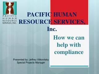 PACIFIC HUMAN RESOURCE SERVICES, Inc.