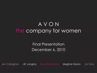 A V O N the company for women