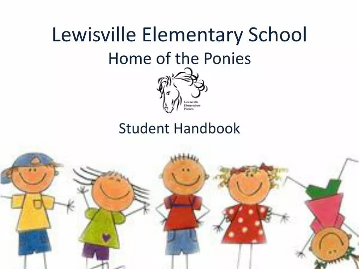 lewisville elementary school home of the ponies