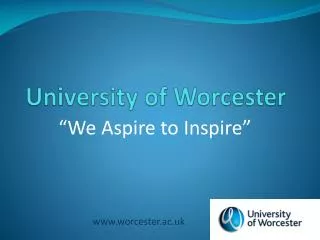 University of Worcester