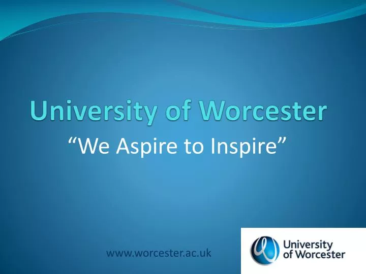 university of worcester