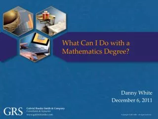 What Can I Do with a Mathematics Degree?