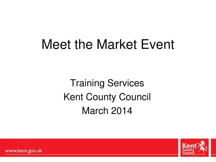 meet the market event