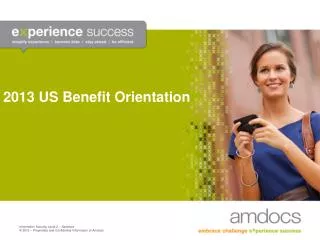 2013 US Benefit Orientation