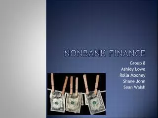 Nonbank finance