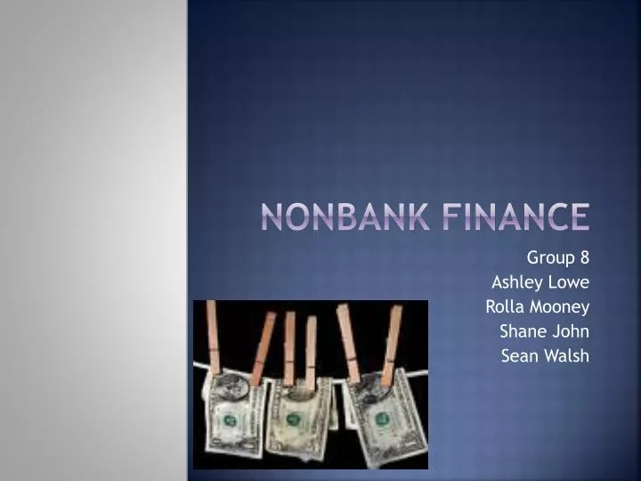 nonbank finance