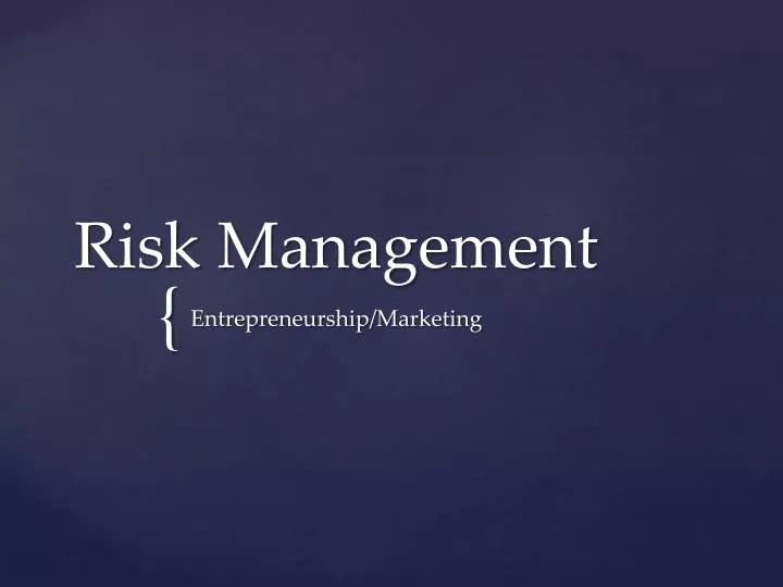 risk management