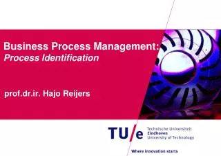 Business Process Management : Process Identification