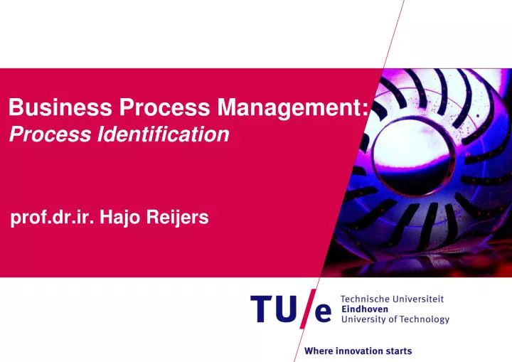 business process management process identification