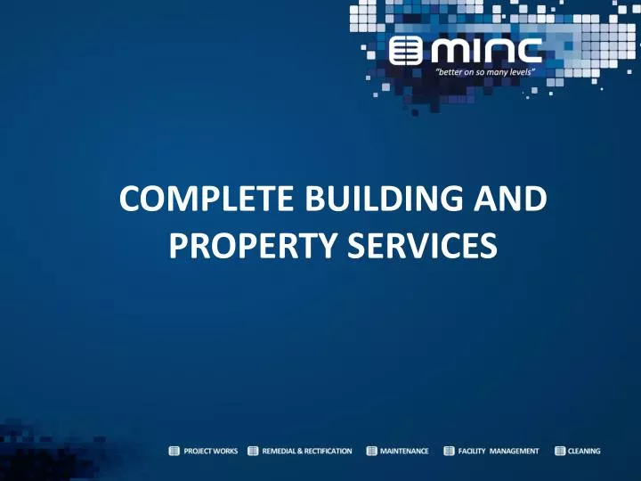 complete building and property services