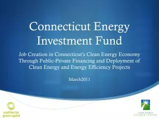 Connecticut Energy Investment Fund