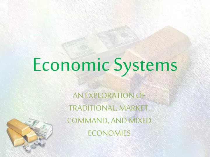 economic systems