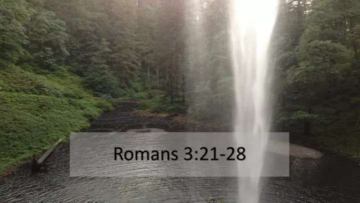 romans 3 21 28