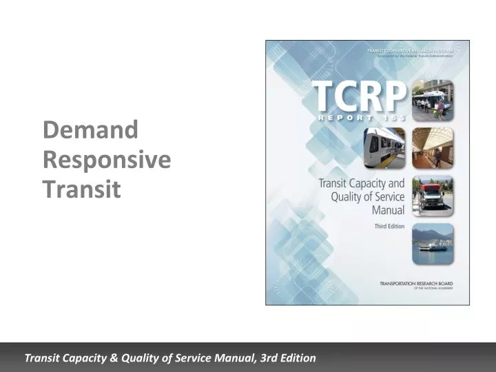 demand responsive transit